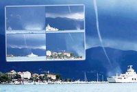 Tornádo v Chorvatsku: Vlna bouří řádí v dovolenkovém ráji