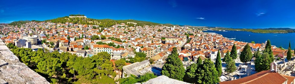 Chorvatské město Šibenik.