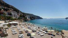 Chorvatská metropole Dubrovník řeší, že stále nepřijelo příliš mnoho turistů. Naopak sever země je téměř na normálu (30.7.2020).