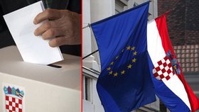 CHorvaté dnes v referendu řekli své ano Evropské unii