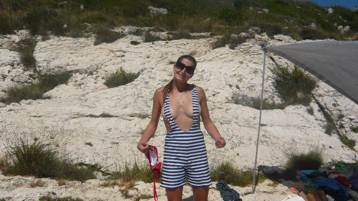 Šárka si na dovolenou do Chorvatska vzala své oblíbené plavky