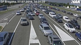 Kolony na chorvatských hranicích: Bregana (27.7.2019)