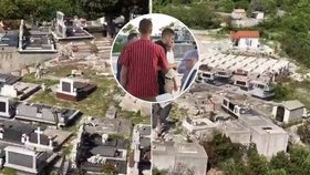 Nelegální hřbitov v Chorvatsku stále stojí, místním dochází trpělivost