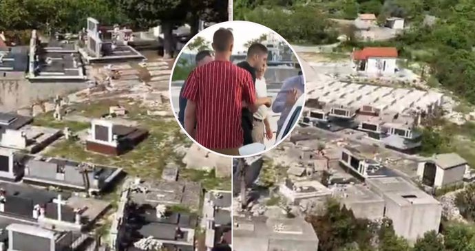 Nelegální hřbitov v Chorvatsku stále stojí, místním dochází trpělivost