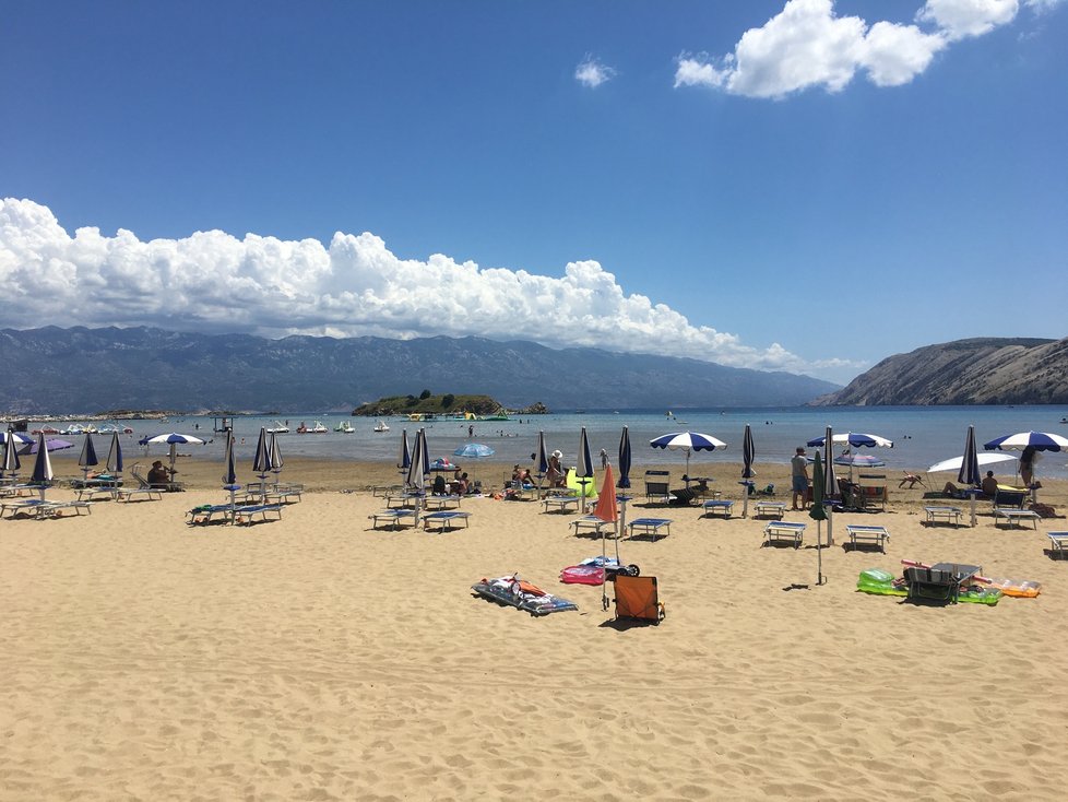 Ostov Rab a Rajska plaža