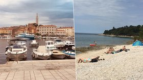 Chorvatsko po 1. vlně pandemii koronaviru: Pláže volné, polojasno a mizící obavy