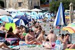 Chorvatsko opět ožilo turisty (červenec 2020).
