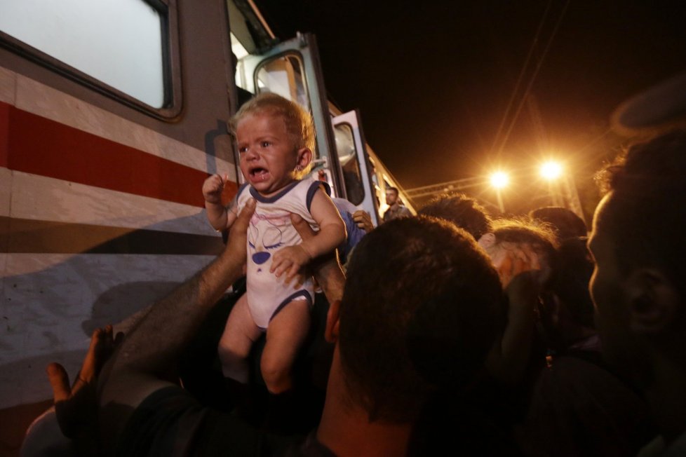 Chorvatsko reagovalo na nápor běženců tak, že je posílalo vlaky zpět do Maďarska a zavřelo hranice se Srbskem.