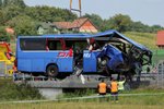 Tragická nehoda autobusu v Chorvatsku (6.8.2022)