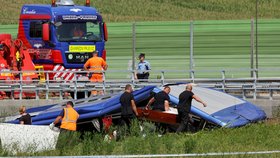 Tragická nehoda autobusu v Chorvatsku (6.8.2022)