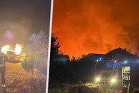 Obří požár v Chorvatsku: Češi s hrůzou sledovali plameny! Sbalili jsme se a odjeli dříve, svěřili se Blesku