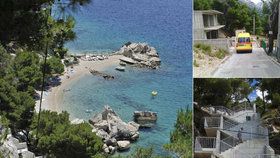 Turista zemřel na pláži v Chorvatsku. Sanitka se k němu nedostala kvůli trucu milionáře.