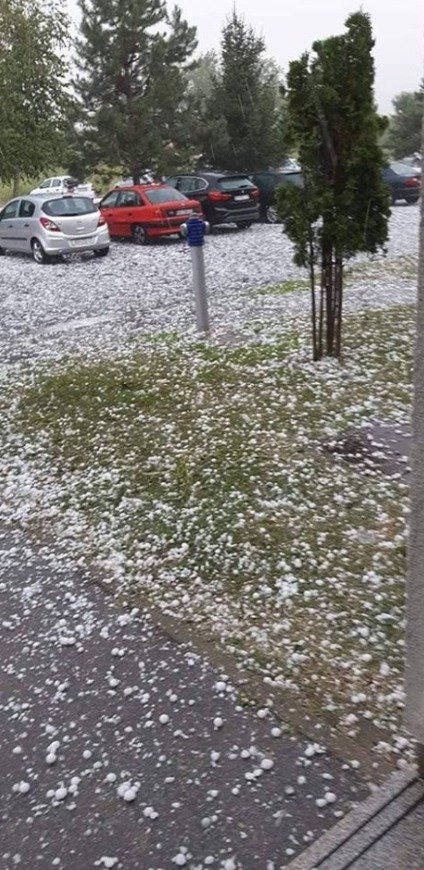 V Chorvatsku udeřily silné bouřky. Stromy a kroupy poškodily auta a budovy, záplavy ničily úrodu zemědělcům