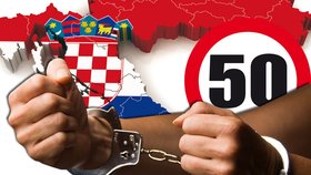 Kdo nedodrží rychlost, může si dovolenou v Chorvatsku neplánovaně pořádně prodloužit!