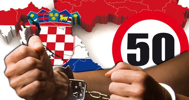 Kdo nedodrží rychlost, může si dovolenou v Chorvatsku neplánovaně pořádně prodloužit!