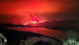 Požáry na chorvatském ostrově Brač (září 2026)
