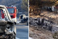 Útěk turistů v Chorvatsku: „Dým a smrad všude!“ Nepropadat panice a nabít telefon, radí expert