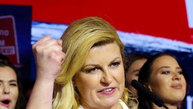 Chorvatská prezidentka Kolinda Grabarová Kitarovičová