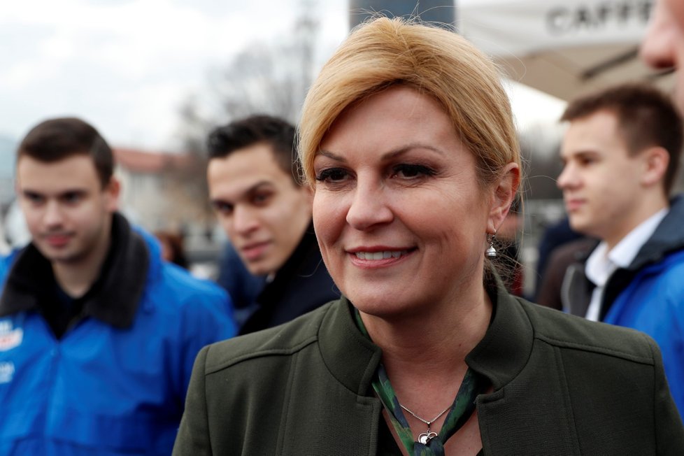 Chorvatská prezidentka Kolinda Grabarová Kitarovičová