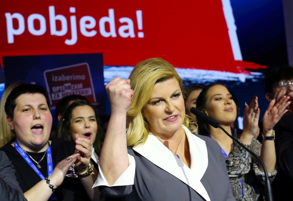 Chorvatská prezidentka Kolinda Grabarová Kitarovičová