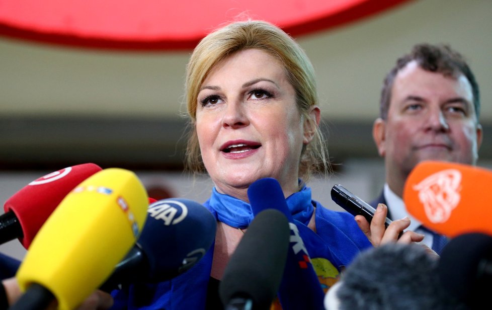 Chorvatská prezidentka Kolinda Grabarová Kitarovičová