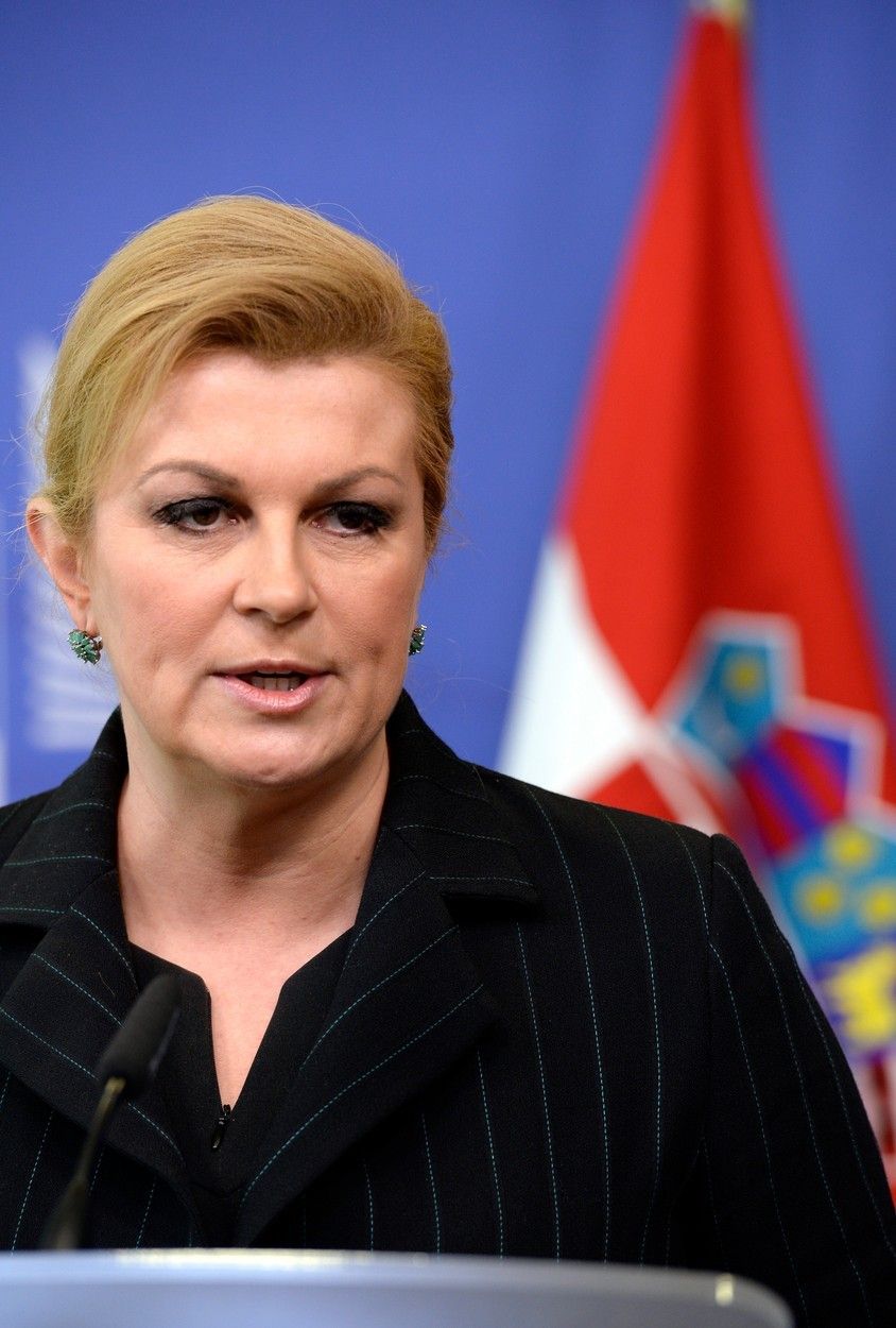 Chorvatská prezidentka Kolinda Grabarová Kitarovičová
