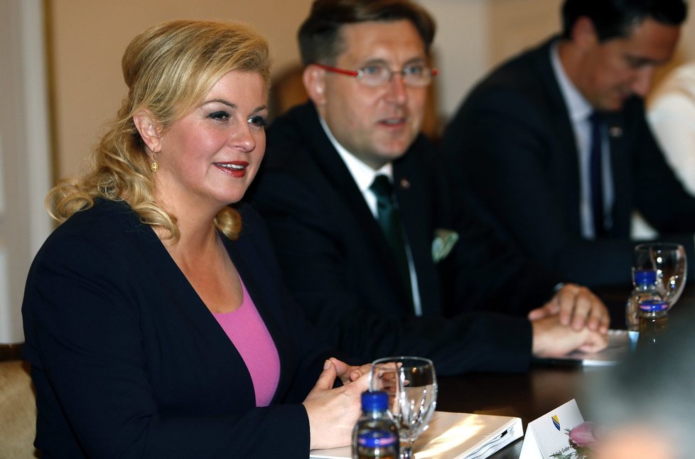 Chorvatská prezidentka Kolinda Grabarová Kitarovičová