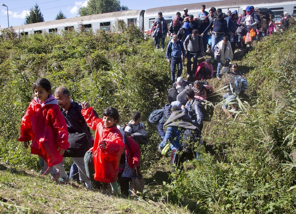 Uprchlíci na chorvatsko-srbské hranici
