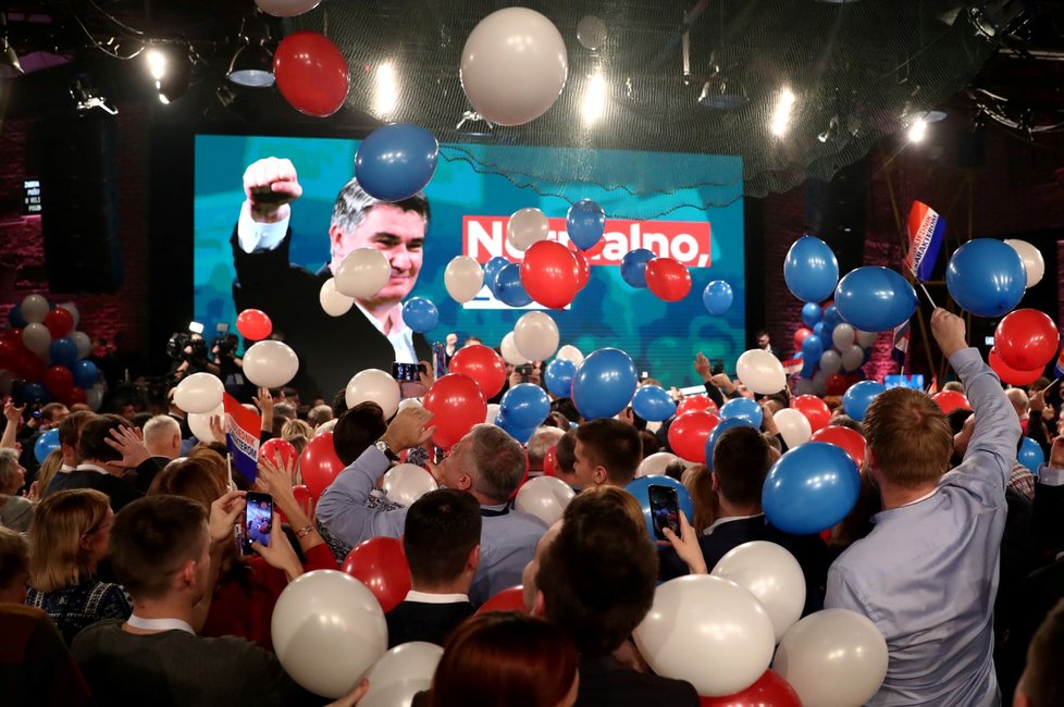 Příštím prezidentem Chorvatska bude podle odhadů Zoran Milanović