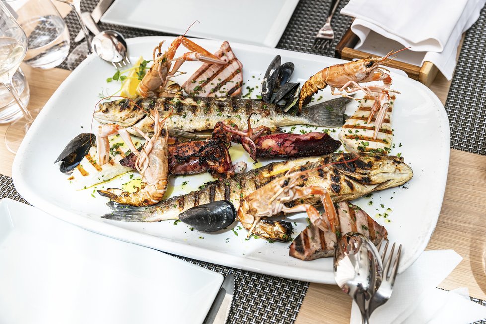 Zadar - Grilované ryby a mořské plody jsou v Zadaru oblíbenou pochoutkou