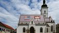 Jako symbol a hlavní atrakci Záhřebu lze jmenovat náměstí a kostel svatého Marka v Horním městě.