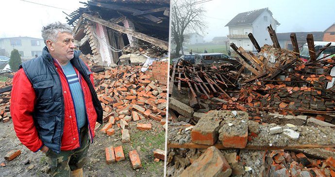 Chorvatské město zasažené zemětřesením bude podle starosty třeba z 90 procent zbourat