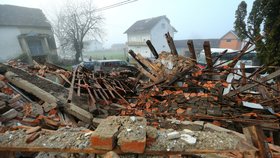Následky zemětřesení v Chorvatsku, (31.12.2020).