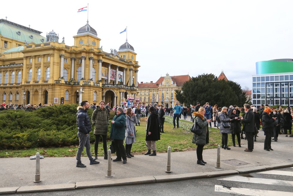 Zemětřesení v Chorvatsku.