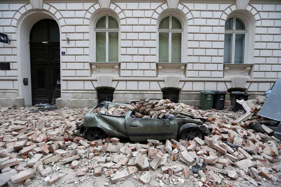 Sever Chorvatska zasáhlo zemětřesení. (22.3.2020)