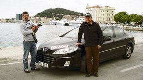 Cestu do Chorvatska mapovali redaktor Václav Suchan (vpravo) a fotograf Michal Šula