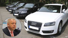 Ministerstvo vnitra bude prodávat několik vozů značky Audi, které byly zabavené při vyšetřování trestné činnosti