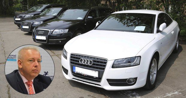 Ministerstvo vnitra bude prodávat několik vozů značky Audi, které byly zabavené při vyšetřování trestné činnosti