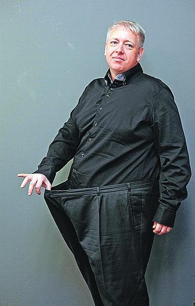 Březen 2013: Hejtman Milan Chovanec zhubl o 40 kg a do kalhot, které od těla odtáhne o 20 centimetrů, si může vzít podnájemníka