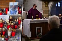 Mše za oběť střelby v Chřibské: Narvaný kostel i dojemná slova