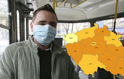 Česko podlehlo chřipce. Epidemie udeřila v celé zemi