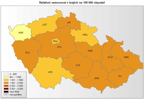 Epidemie chřipky udeřila na celém území ČR.