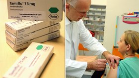 Boj se chřipkou v Česku: Očkování a lék Tamiflu