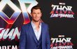 Premiéra filmu Thor: Láska jako hrom v Los Angeles: Chris Hemsworth