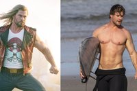 Chris Hemsworth surfuje do půl těla: Neolympijské zlato za muskulaturu!
