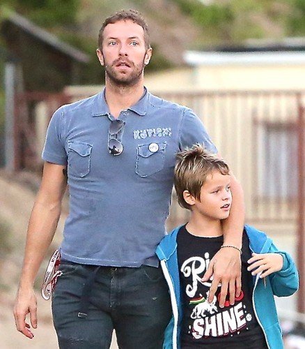 Chris Martin se synem