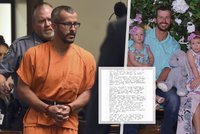 Čtyřnásobný vrah Chris Watts popsal detaily zabití své rodiny: Dcery se po udušení probraly!