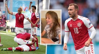 Eriksen málem zemřel na hřišti: Teď dojemně podpořil holčičku (9) s nemocným srdcem