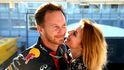Horner s manželkou Geri Halliwellovou