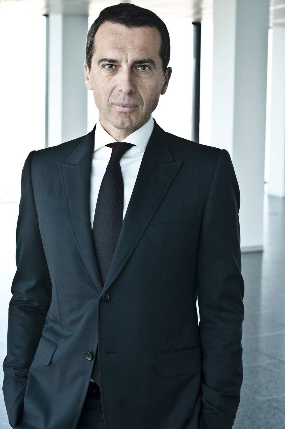Rakouský kancléř Christian Kern